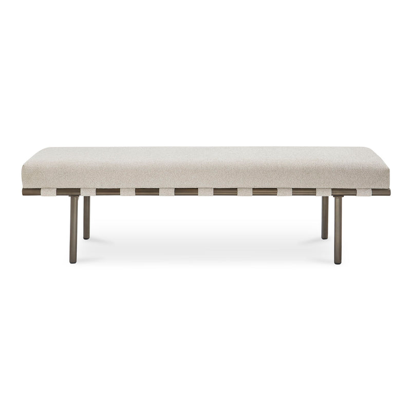 Carson - Dining Bench - Beige - JaxCo Furniture