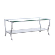 Saide - Rectangular Glass Top Table - JaxCo Furniture