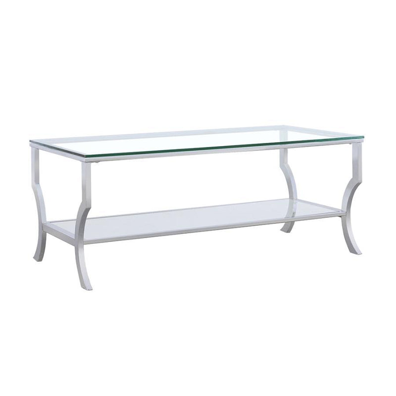 Saide - Rectangular Glass Top Table - JaxCo Furniture