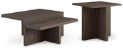 Zendex - Brown - Occasional Table Set (Set of 2) - JaxCo Furniture