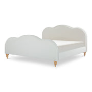 Jacqueline - King Panel Bed - White - JaxCo Furniture