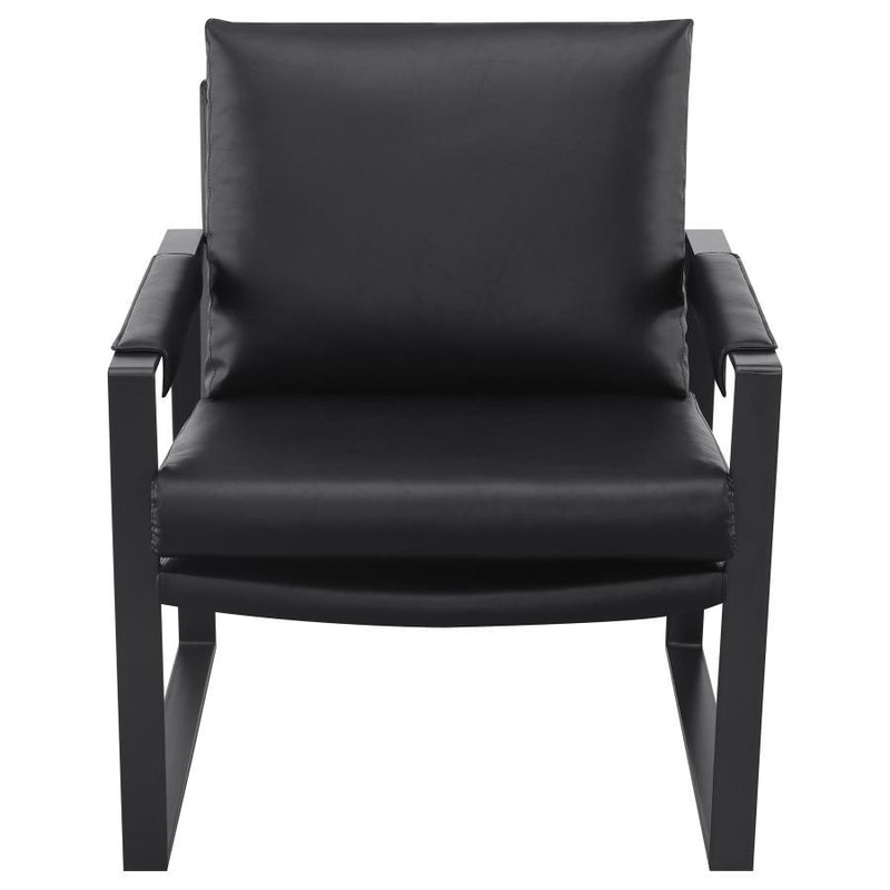Rosalind - Upholstered Track Arm Accent Chair - JaxCo Furniture