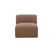 Isla - Armless Chair - Light Brown - JaxCo Furniture