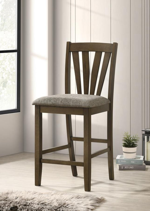 Canfield - Counter Height Dining Side Chair (Set of 2) - Brown - JaxCo Furniture