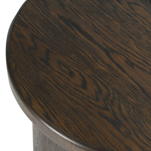 Runa - Oak Veneer 22" End Table - JaxCo Furniture