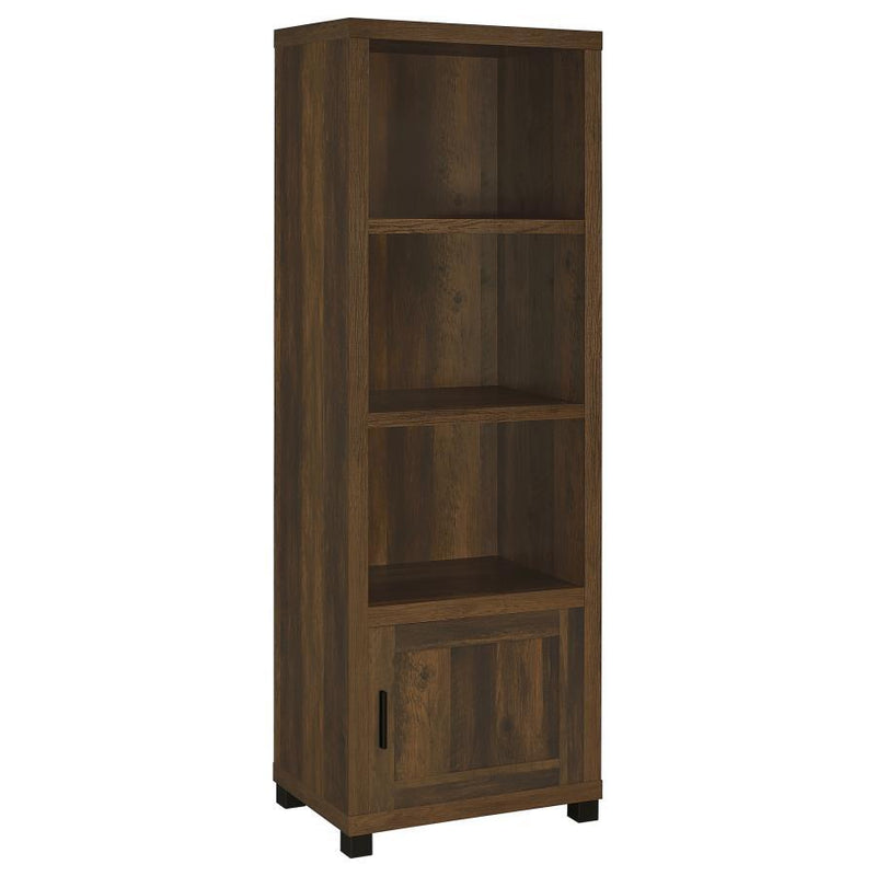 Sachin - 3-Shelf Engineered Wood Media Tower - JaxCo Furniture