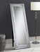 Carisi - Crystal Acrylic Standing - Silver - JaxCo Furniture