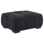 Octavia - Fabric Rectangular Upholstered Ottoman - JaxCo Furniture