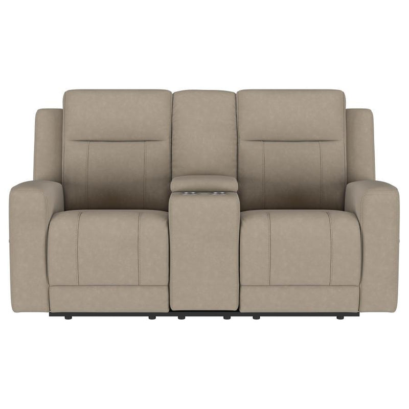 Brentwood - Upholstered Motion Reclining Loveseat - JaxCo Furniture