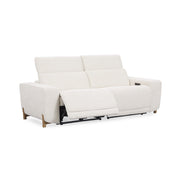 Darrow - Upholstered Power Recliner Sofa - White - JaxCo Furniture