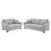 Tomkins - Boucle Upholstered Sofa Set - JaxCo Furniture