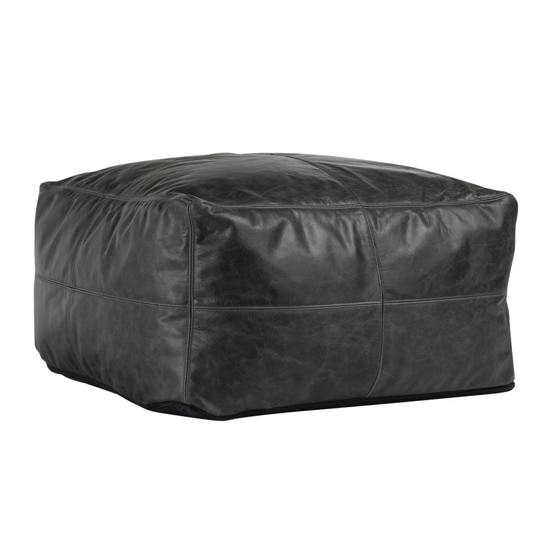Poufs - Leather Pouf - JaxCo Furniture