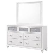 Barzini - 7-drawer Dresser With Mirror - JaxCo Furniture
