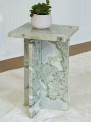 Deaconwell - White / Green - Accent Table - JaxCo Furniture