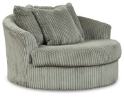 Lindyn - Oversized Swivel Accent Chair - JaxCo Furniture
