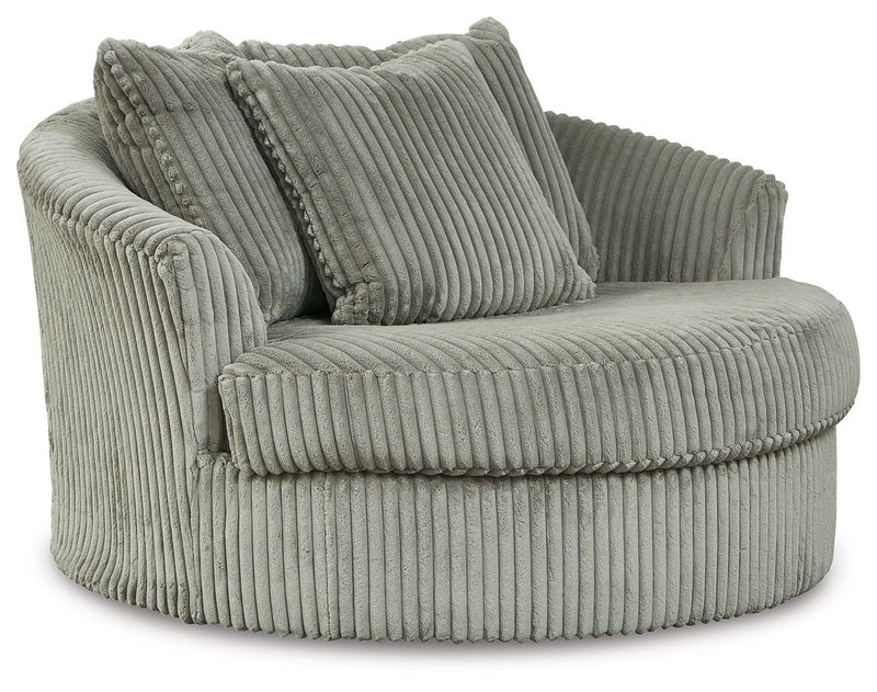 Lindyn - Oversized Swivel Accent Chair - JaxCo Furniture