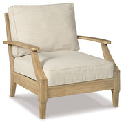 Clare - Beige - Lounge Chair w/Cushion - JaxCo Furniture