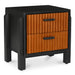 Hayden - Nightstand - Deep Brown - JaxCo Furniture