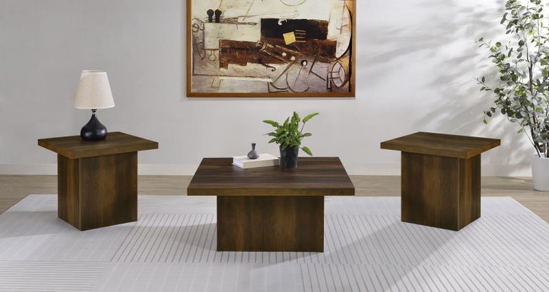 Devar - Square Coffee Table Set - JaxCo Furniture