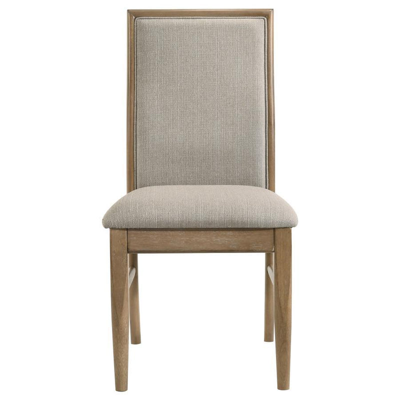 Adina - Upholstered Dining Side Chair (Set of 2) - Barley - JaxCo Furniture