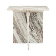 Bexly - Marble Square End Table - JaxCo Furniture