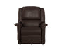 Elsie - Power Lift Power Lay Flat Recliner - Beige - Fabric - JaxCo Furniture