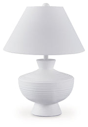 Harelwood - White - Poly Table Lamp - JaxCo Furniture