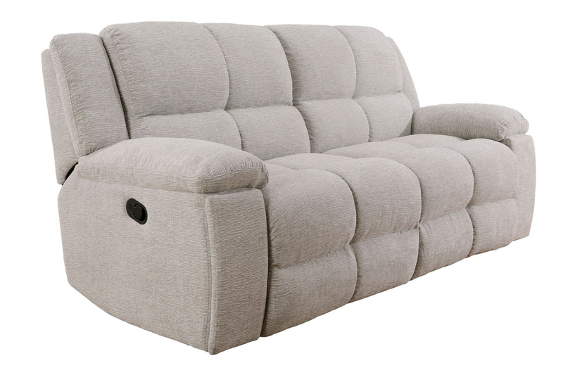 Buster - Manual Reclining Sofa - Opal Taupe - JaxCo Furniture