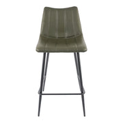 Alibi - Counter Stool (Set of 2) - Dark Green - JaxCo Furniture