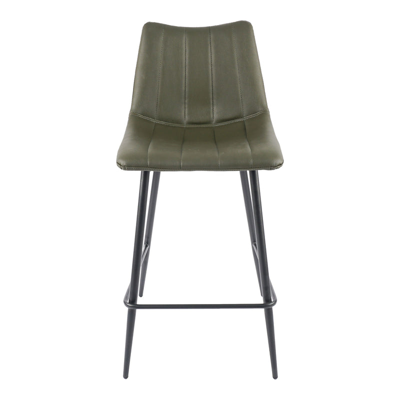 Alibi - Counter Stool (Set of 2) - Dark Green - JaxCo Furniture