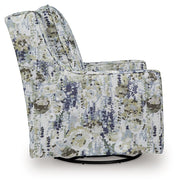 Dustinford - Multi - Swivel Glider Accent Chair - JaxCo Furniture