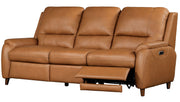 Austin - Power Reclining Sofa P2 - Caramel Cream - JaxCo Furniture