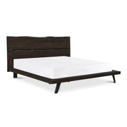 Madagascar - Queen Platform Bed - Dark Brown - JaxCo Furniture