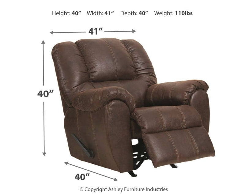 McGann - Rocker Recliner - JaxCo Furniture