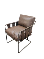 Strapling - Leather Dining Chair - JaxCo Furniture