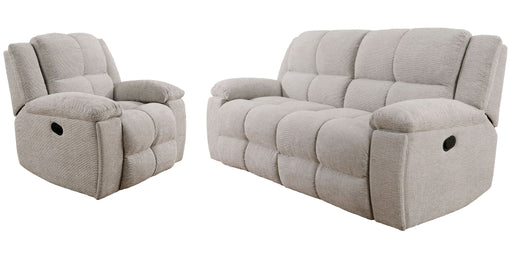 Buster - Manual Glider Reclining Sofa Set - JaxCo Furniture
