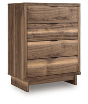 Chirason - Brown - Four Drawer Chest - JaxCo Furniture