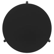 Cordova - Round Solid Wood Coffee Table - Black - JaxCo Furniture