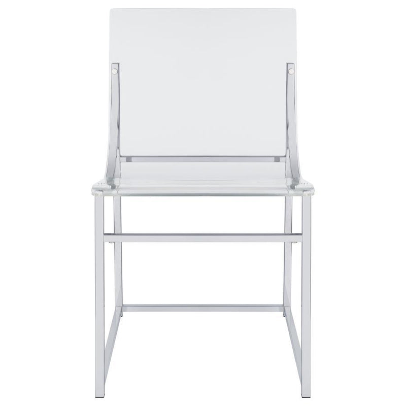 Adino - Acrylic Dining Side Chair (Set of 2) - JaxCo Furniture