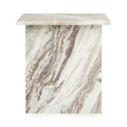 Bexly - Marble Square End Table - JaxCo Furniture