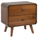 Robyn - 2-Drawer Nightstand - Dark Walnut - JaxCo Furniture