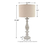 Bernadate - Table Lamp (Set of 2) - JaxCo Furniture