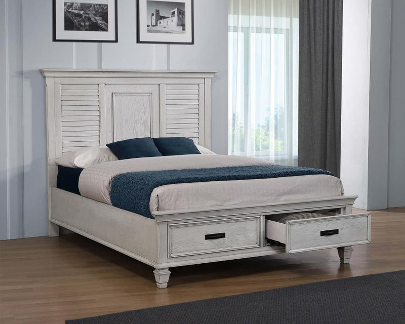 Franco - Wood Storage Panel Bed - JaxCo Furniture