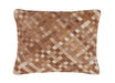 Melange - ML Bradley Hide Le Pillow - Brown - JaxCo Furniture