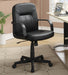 Minato - Upholstered Adjustable Home Office Desk Chair - Black - JaxCo Furniture