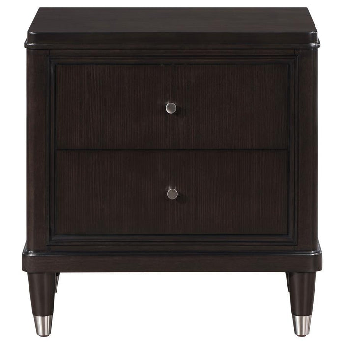 Emberlyn - 2-Drawer Nightstand - Brown - JaxCo Furniture