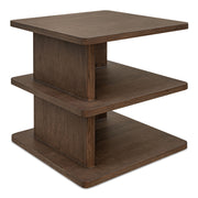 Casey - Side Table - Dark Brown - JaxCo Furniture