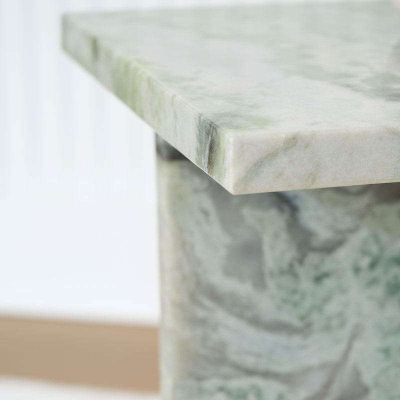 Deaconwell - White / Green - Accent Table - JaxCo Furniture