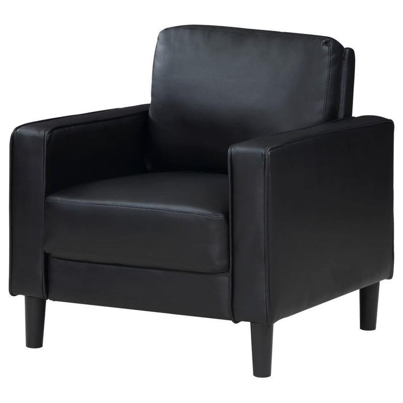 Ruth - Upholstered Track Arm Accent Chair - JaxCo Furniture