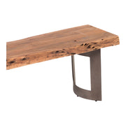Bent - Large Bench - Natural Stain - JaxCo Furniture